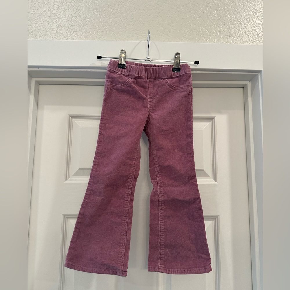 H&M Pink Corduroy Flared Pants
